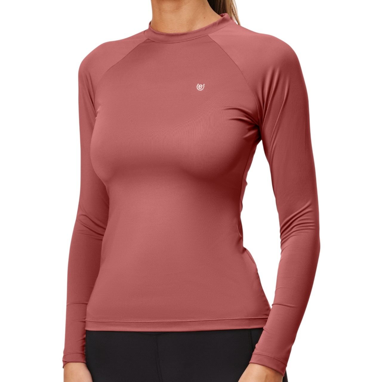 Baselayer Damen Langarm Dynamic Amber Rose Longsleeve