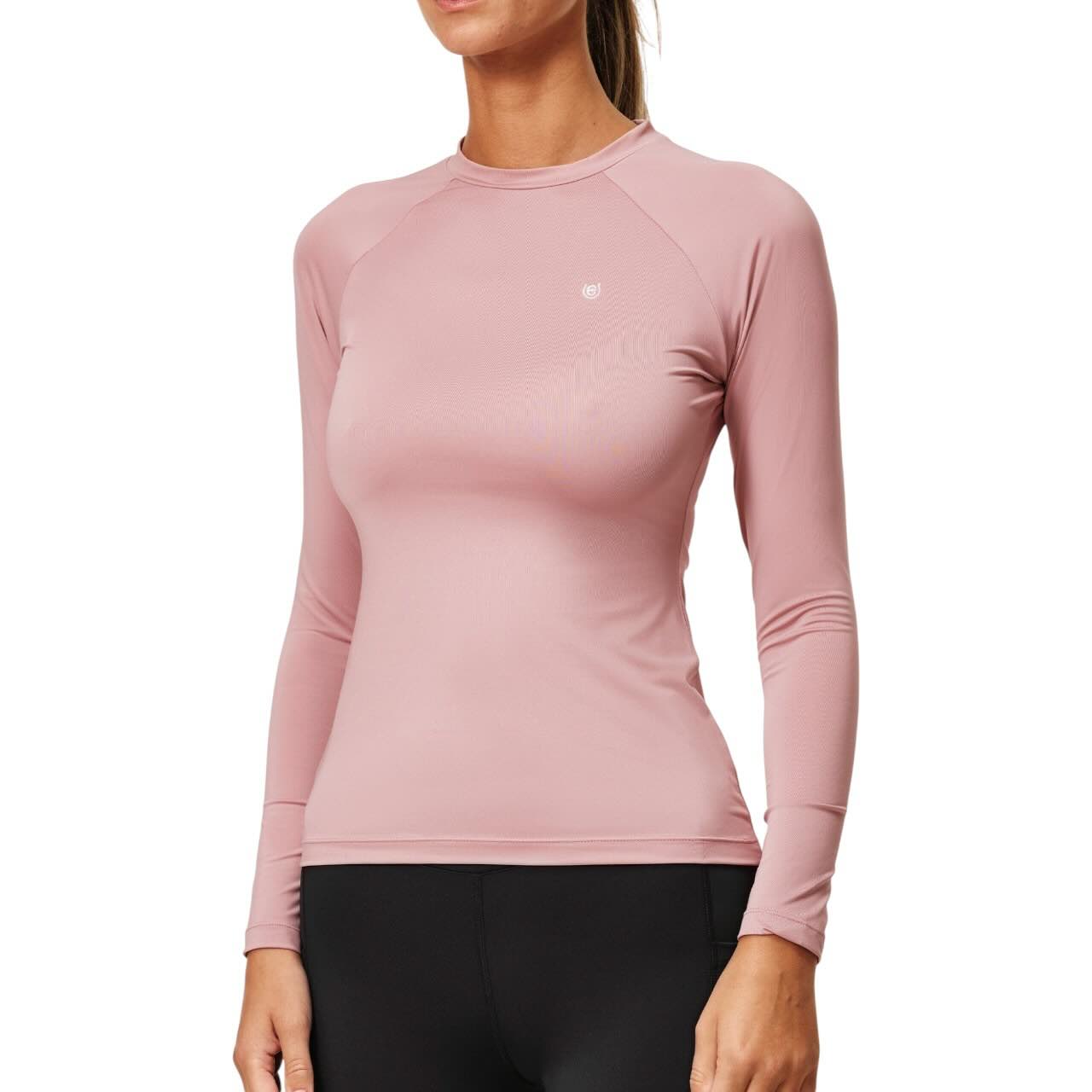Baselayer Damen Langarm Dynamic Pink Langarmshirt