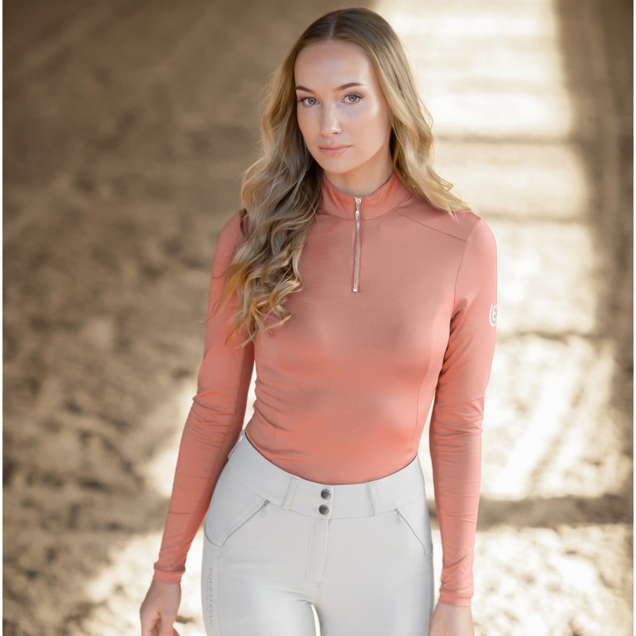 Baselayer Damen Longsleeve Air Breeze Coral Shirt