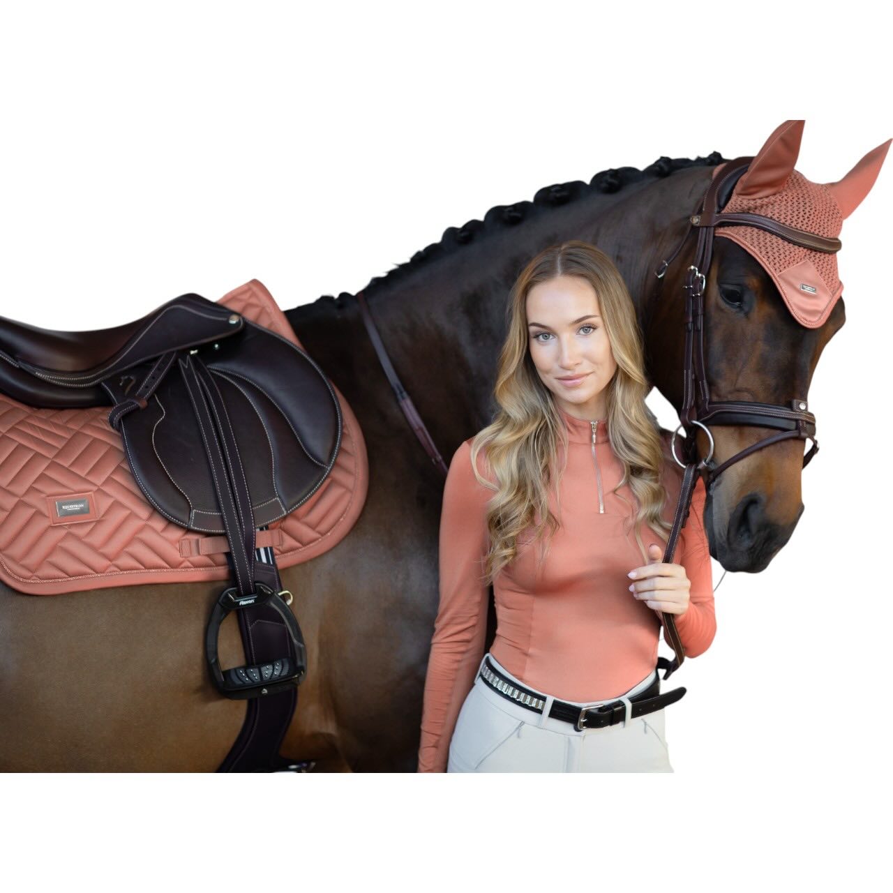 Baselayer Damen Longsleeve Air Breeze Coral Shirt