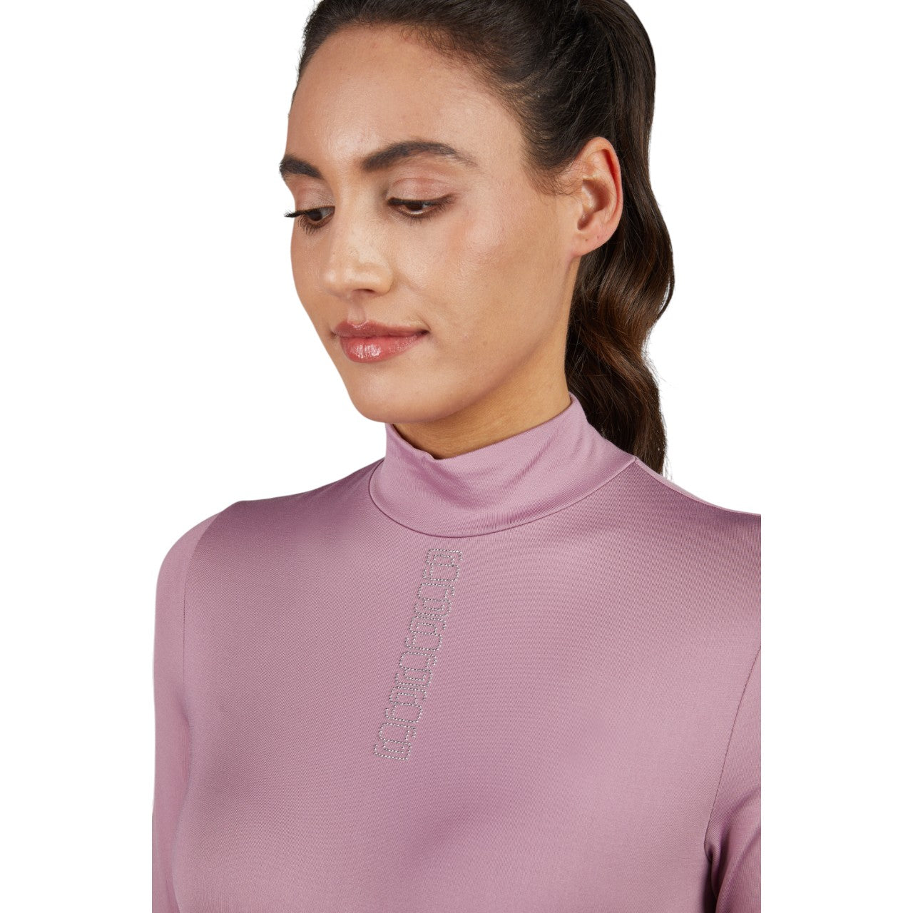 Baselayer Damen Sports HW 2025 Strass Langarmshirt
