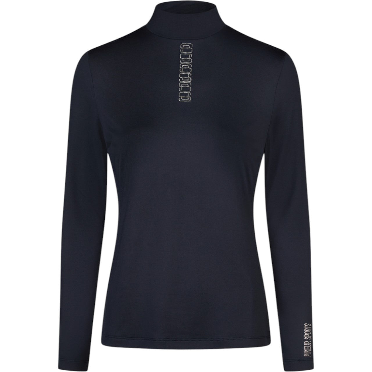 Baselayer Damen Sports HW 2025 Strass Langarmshirt