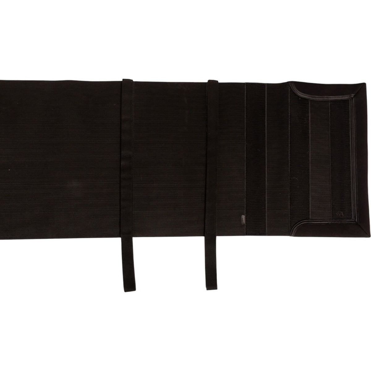 Grooming Deluxe Bauchgurt Sporenschutzgurt, Black, Produkt allein auf weißem Hintergrund.