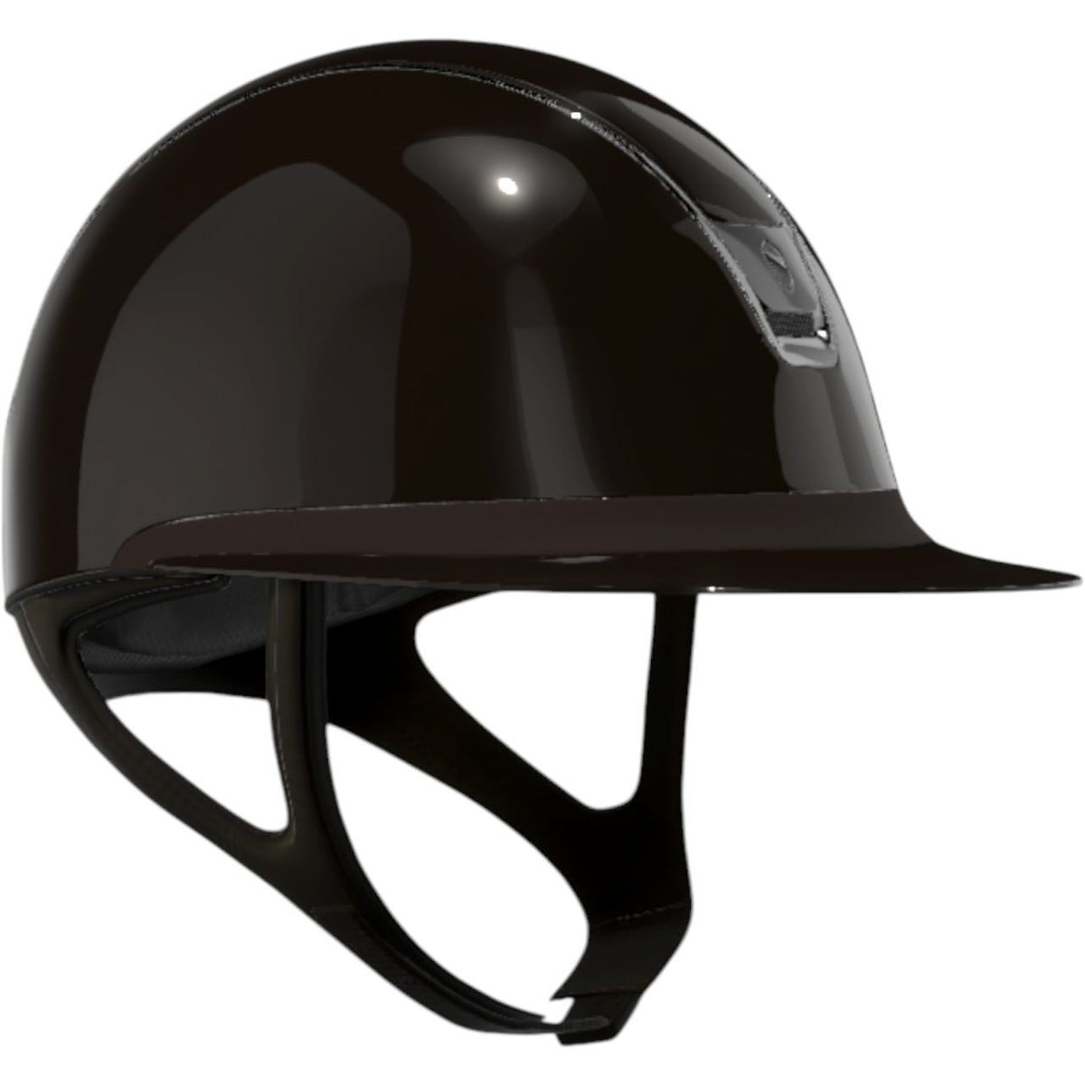 Reithelm Miss Shield 2.0 Glossy Brown Trim + Blason Chrome Black