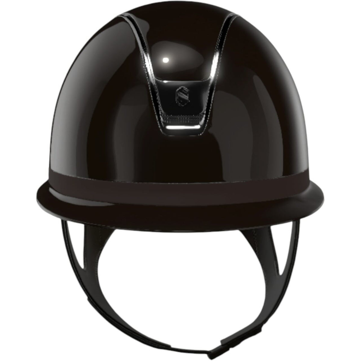 Reithelm Miss Shield 2.0 Glossy Brown Trim + Blason Chrome Black