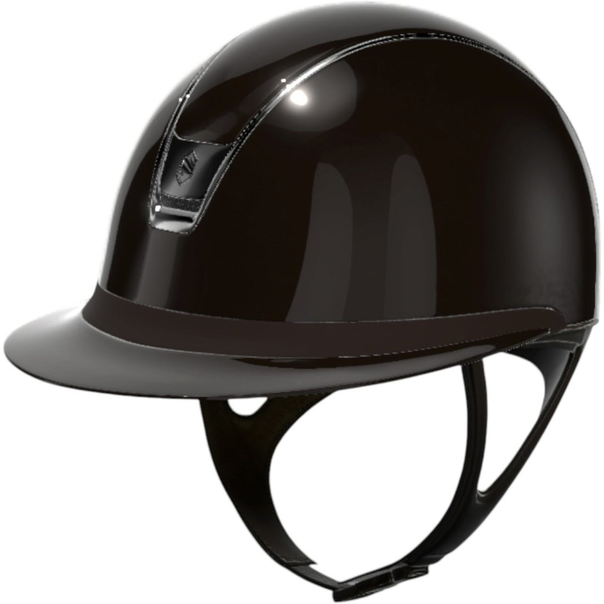 Reithelm Miss Shield 2.0 Glossy Brown Trim + Blason Chrome Black