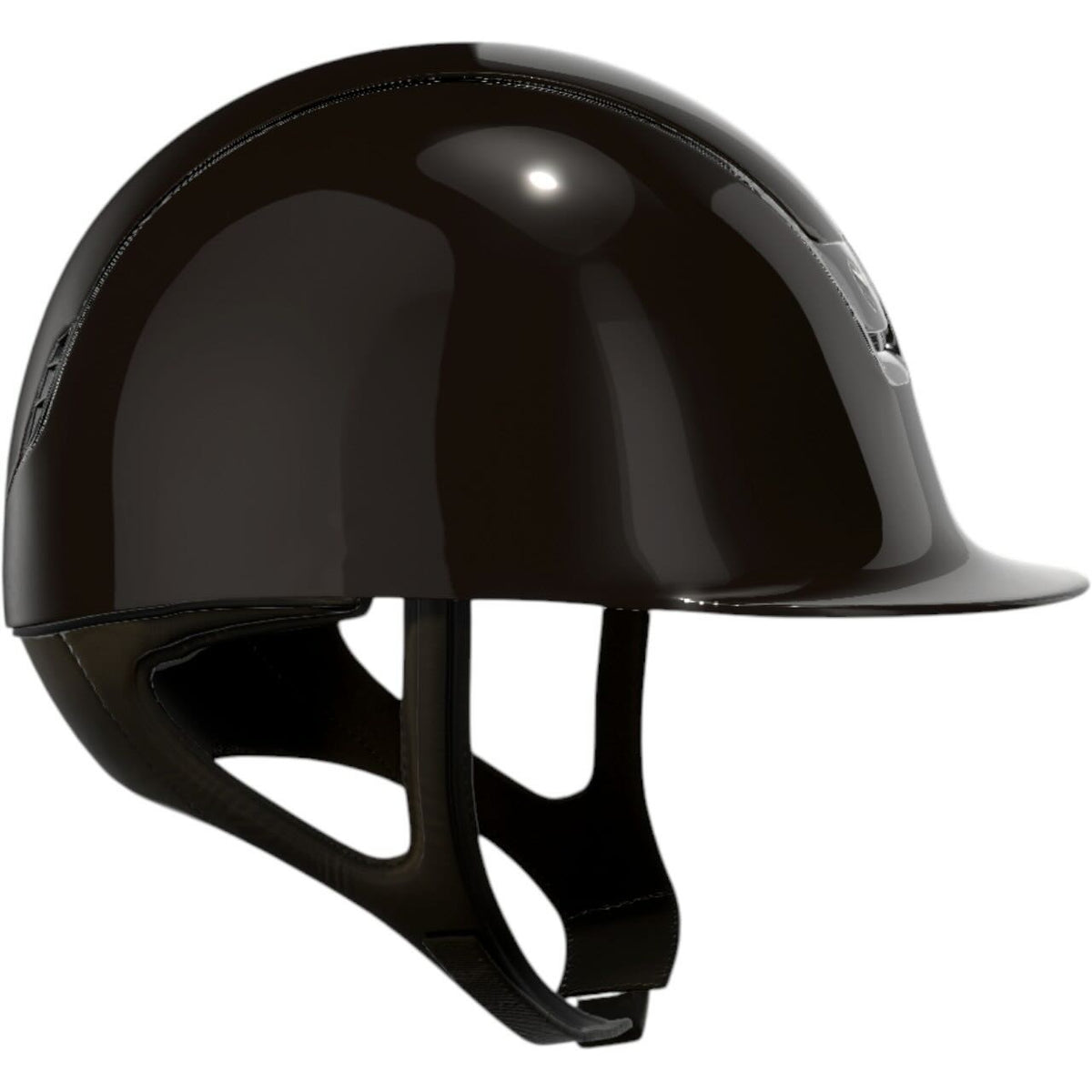 Reithelm 2.0 ShadowGlossy Brown Trim + Blason Chrome Black