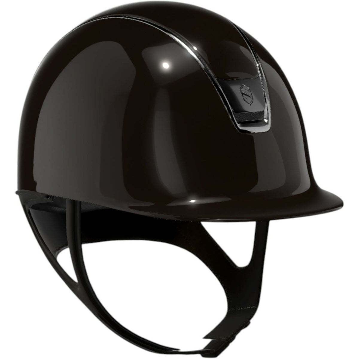 Reithelm 2.0 ShadowGlossy Brown Trim + Blason Chrome Black