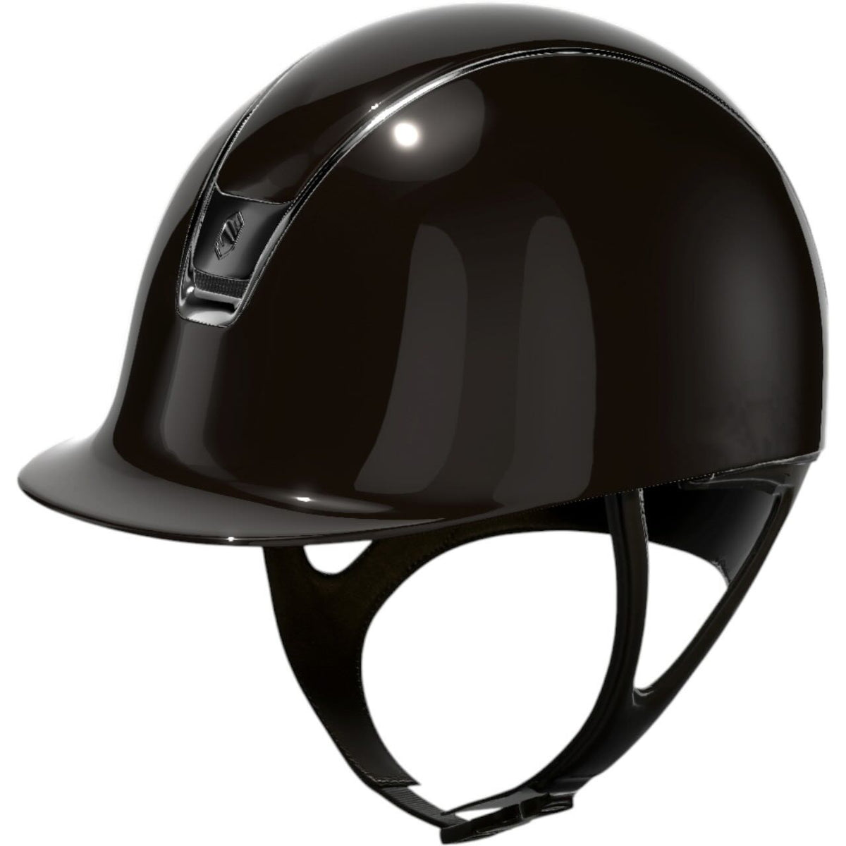 Reithelm 2.0 ShadowGlossy Brown Trim + Blason Chrome Black