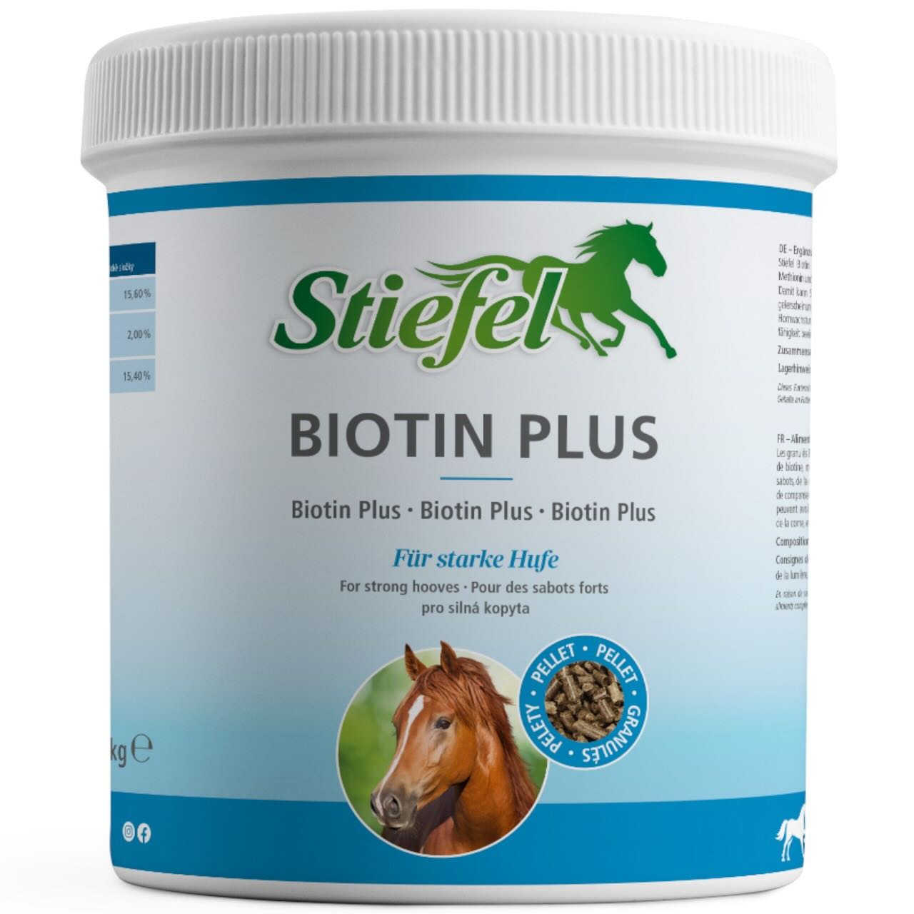 Biotin Plus Pellet Ergänzungsfuttermittel für Pferde