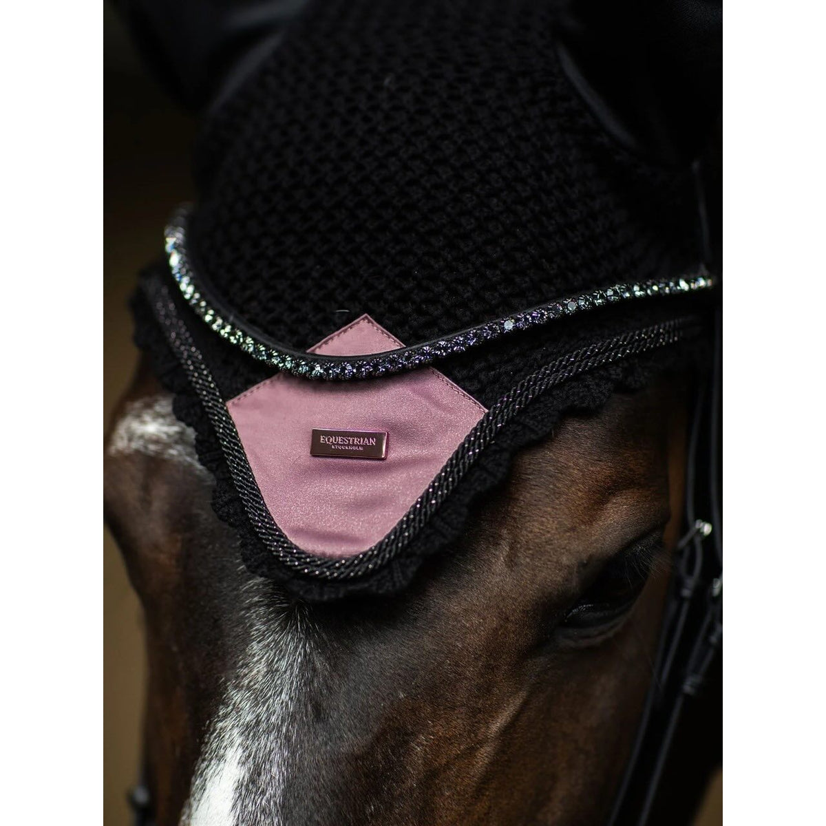 Fliegenhaube Black Blush Fliegenmütze