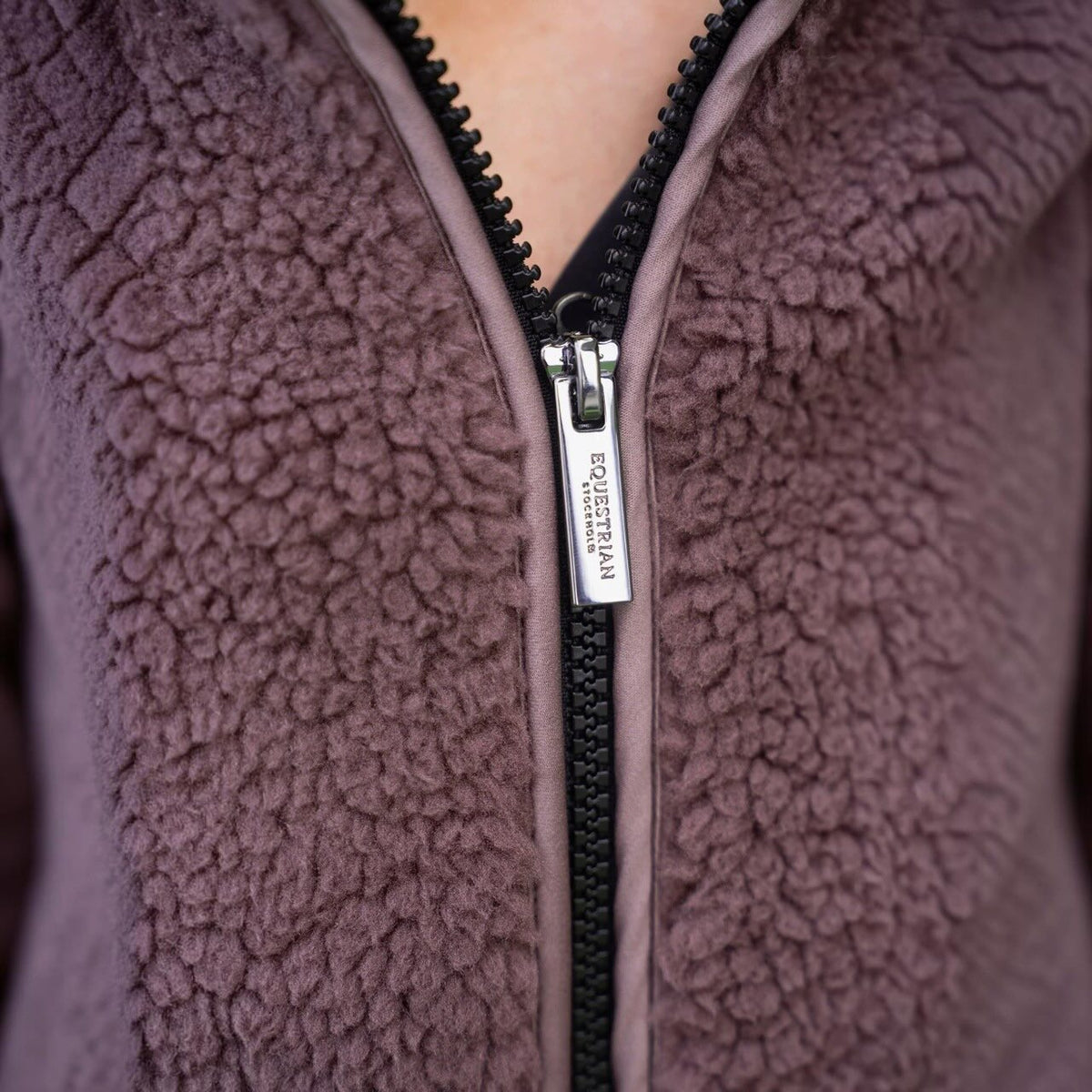 Fleecejacke Damen Teddy Blush Teddyjacke