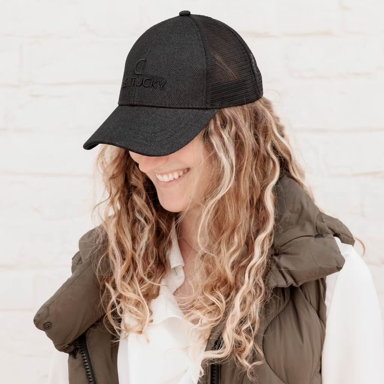 Basecap Glitter Trucker Cap