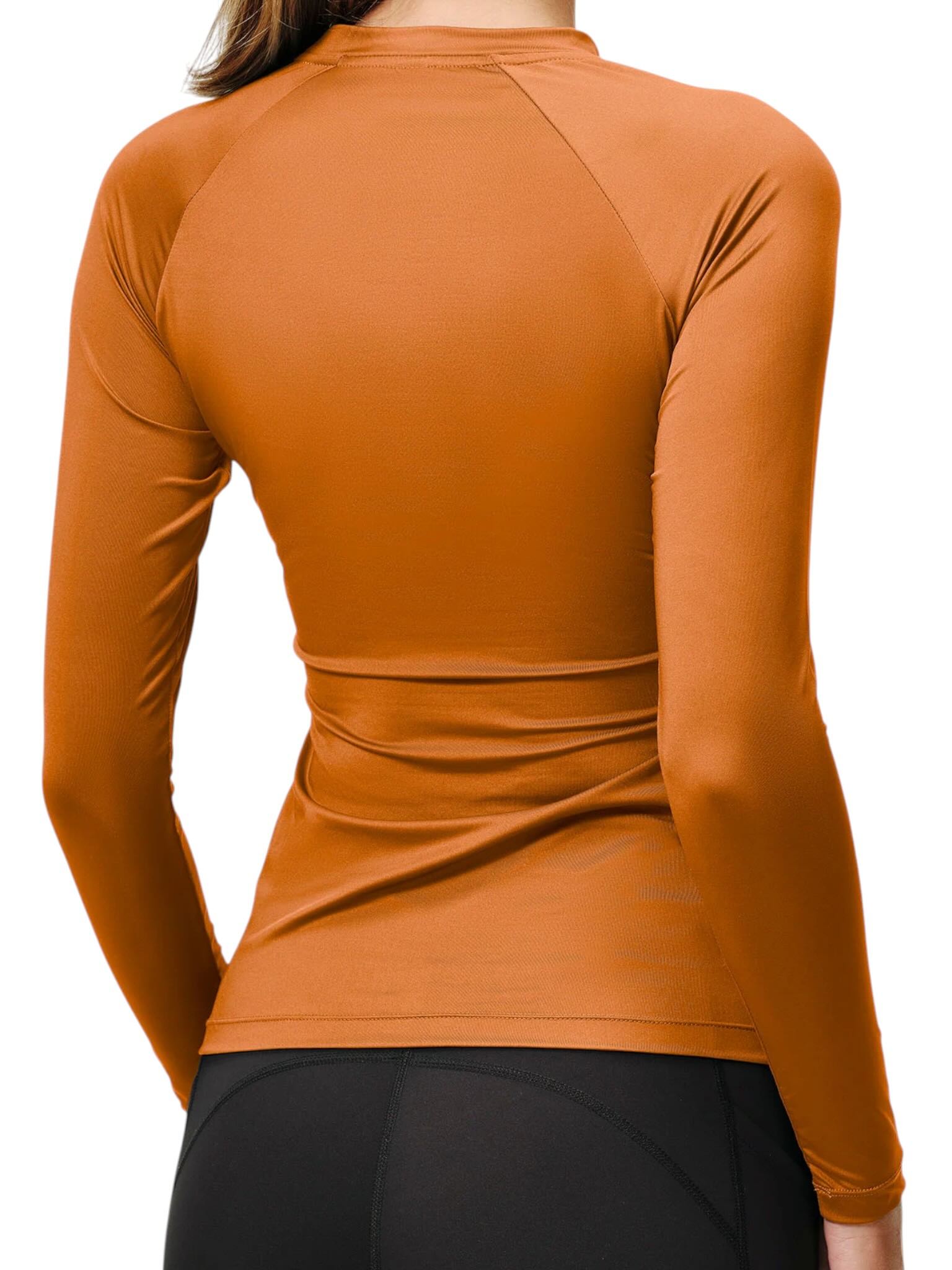 Baselayer Damen Langarm Dynamic Chestnut Longsleeve