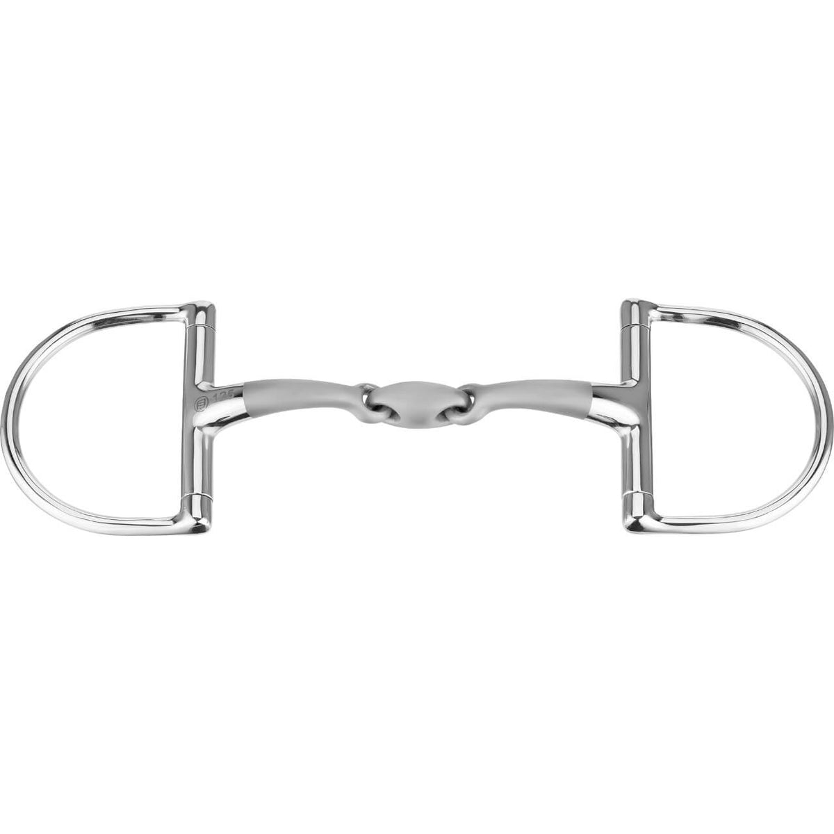 D-Ring Trense Doppelt Gebrochen Satinox 14 mm Gebiss