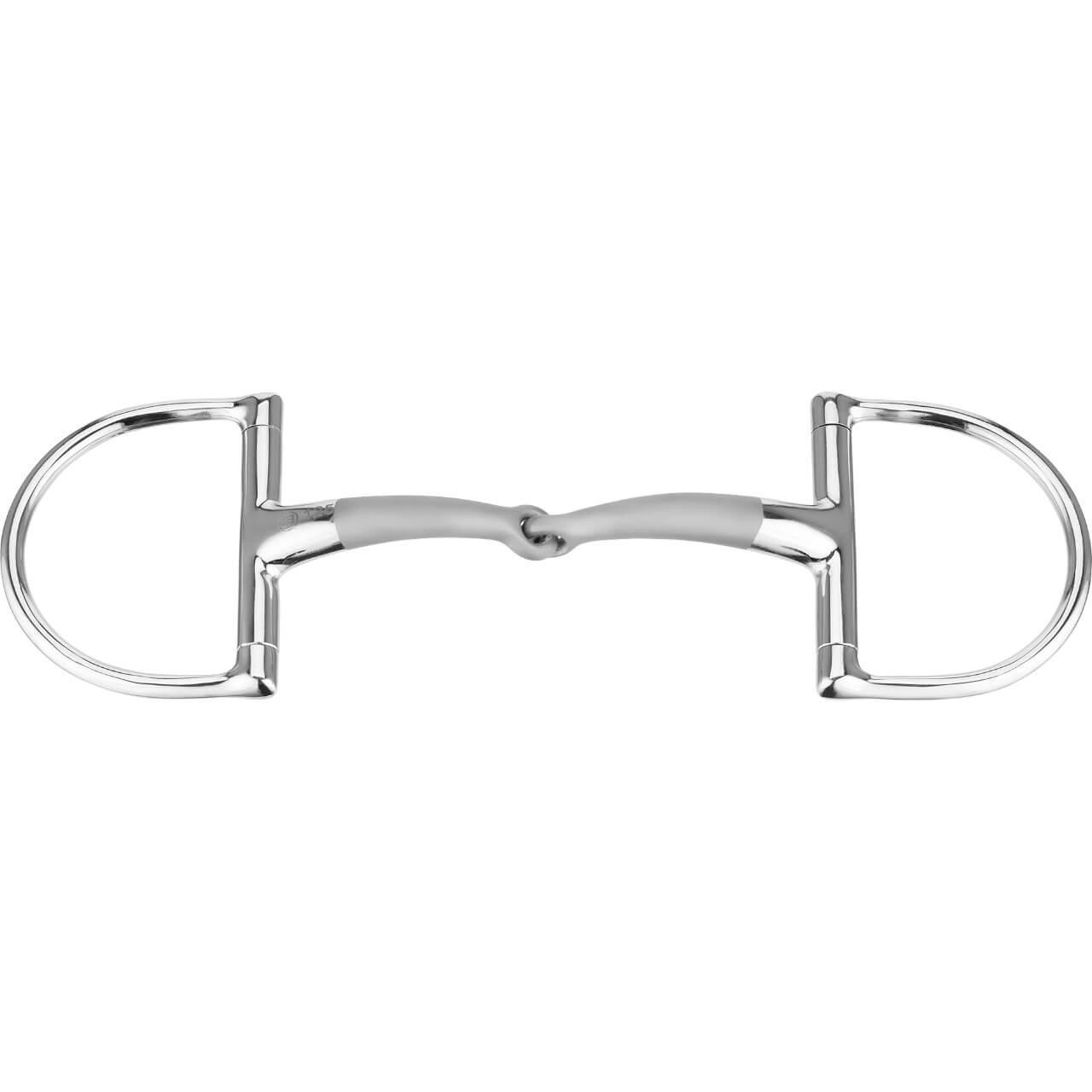 D-Ring Trense Einfach Gebrochen Satinox 14 mm Gebiss