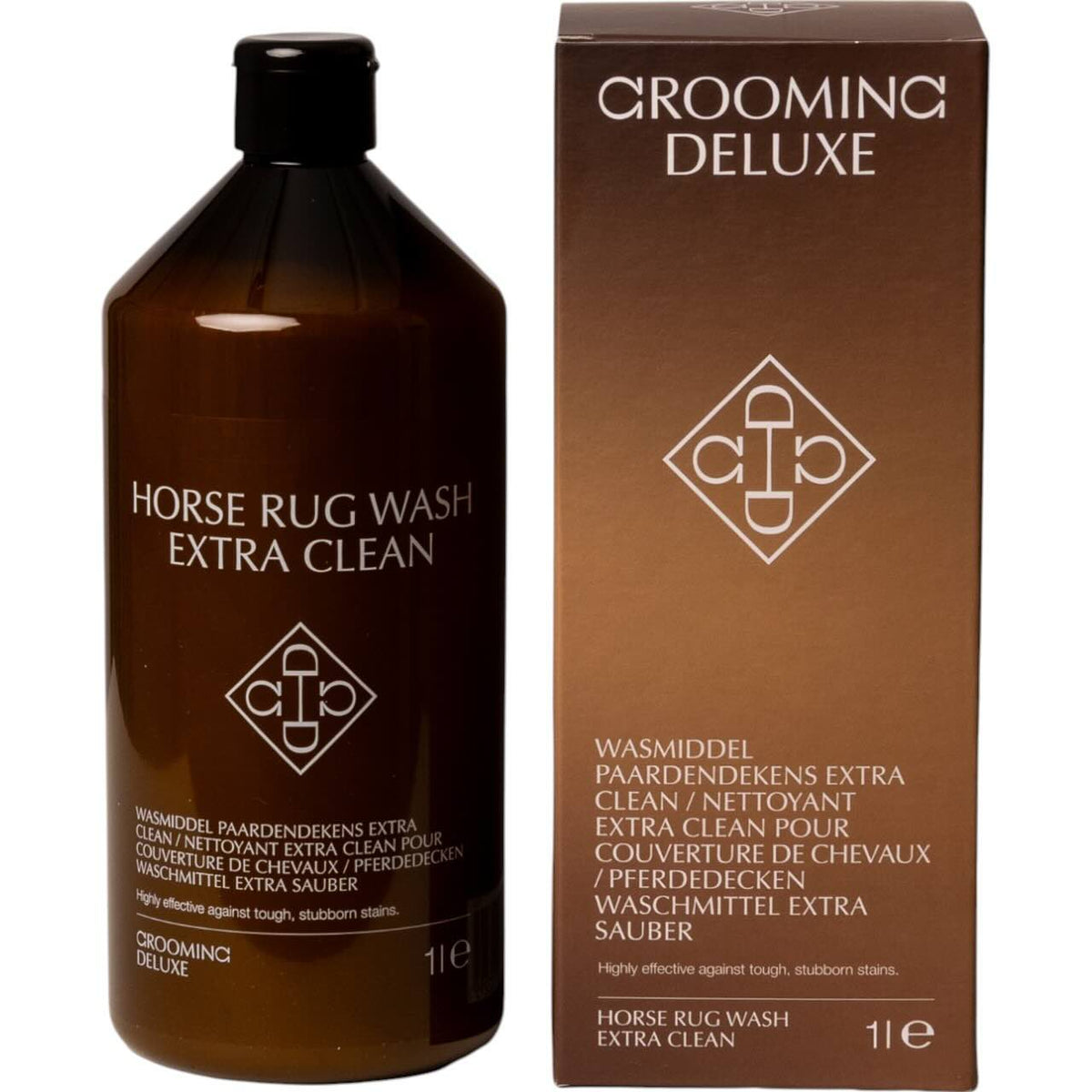 Grooming Deluxe Deckenwaschmittel Extra Clean Waschmittel, 1 l, Produkt allein auf weißem Hintergrund.