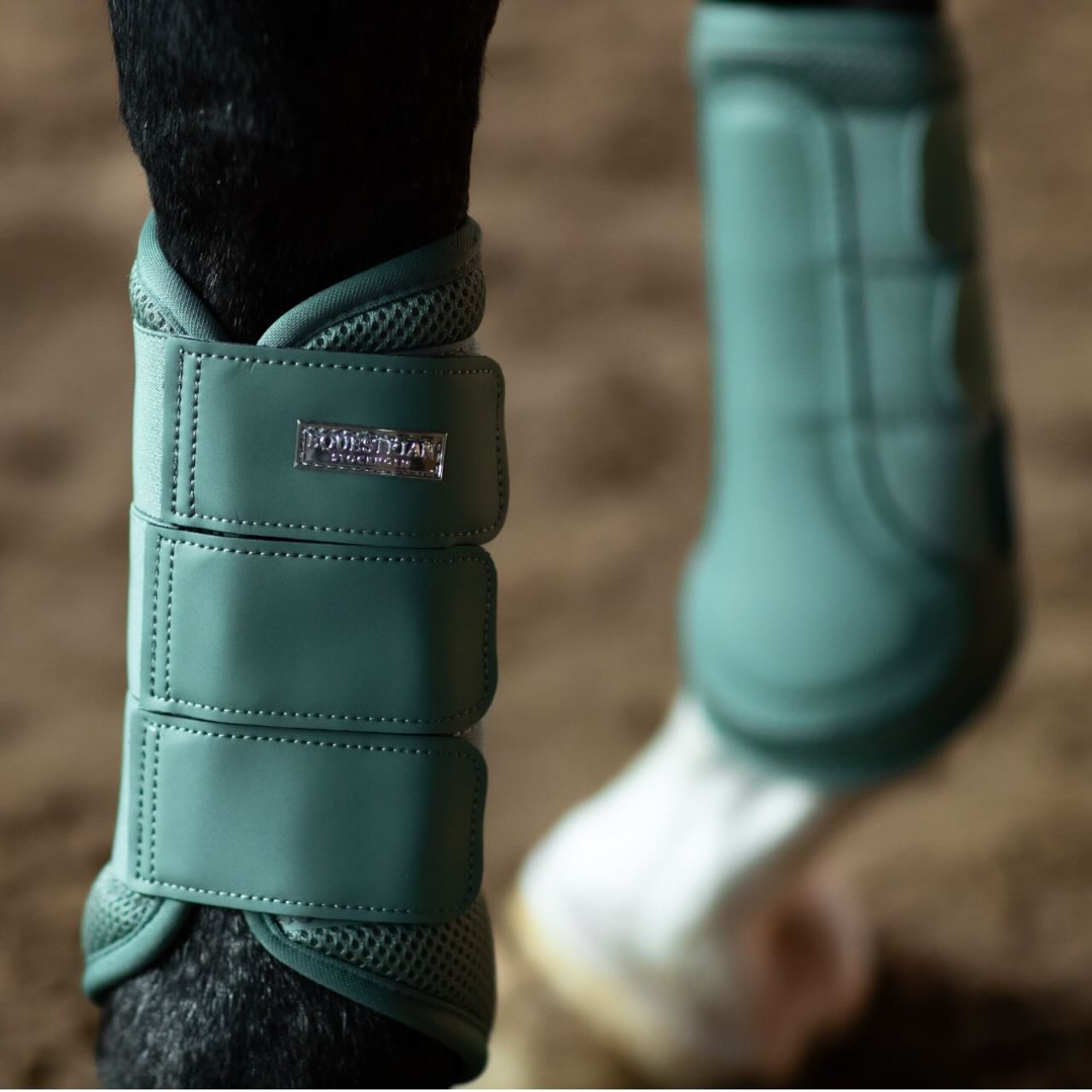Dressurgamaschen Mesh Mint Green Gamaschen