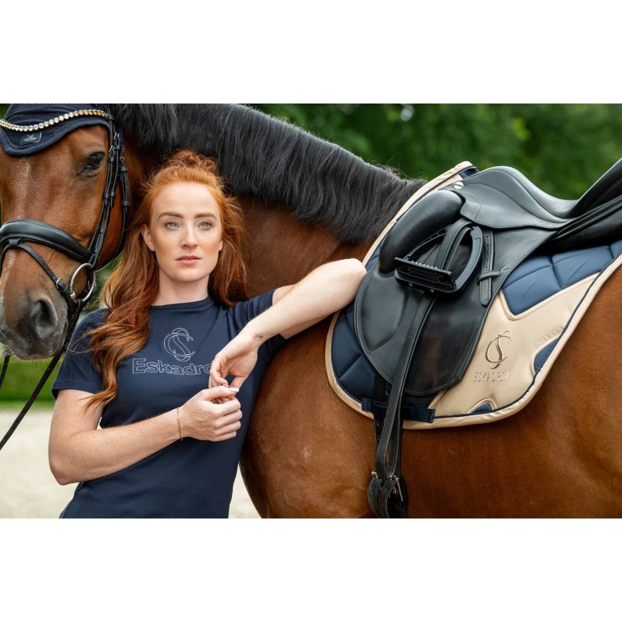 Dressurschabracke Bicross Mattglos Classic Sports FS26 Sattelunterlage