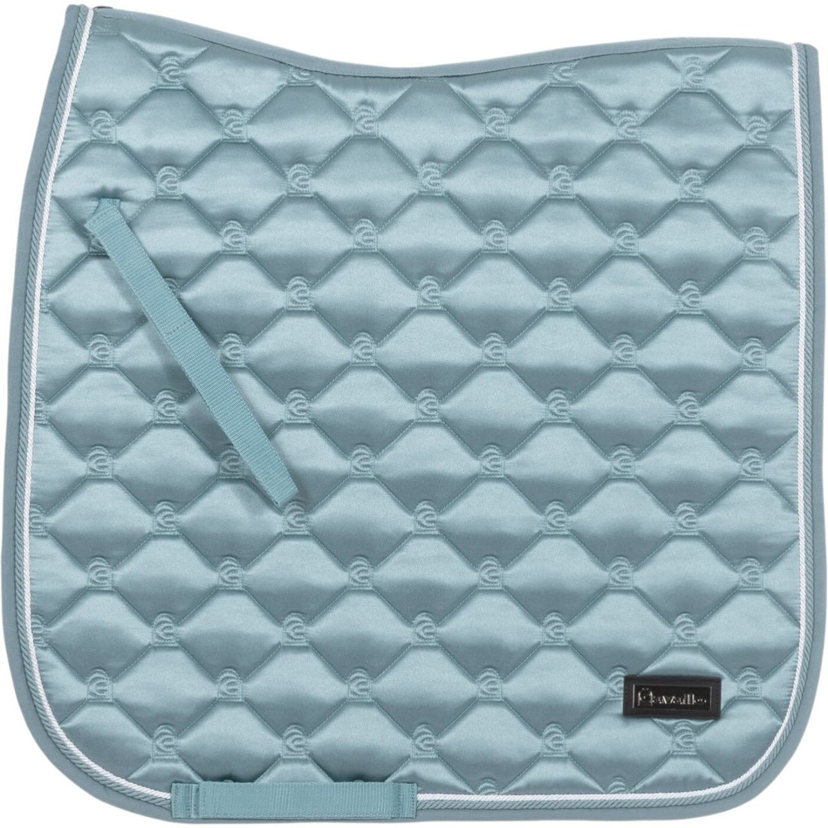Dressurschabracke CAVALHANAYA FS 2026 Sattelunterlage, Soft Aqua, Produkt allein.