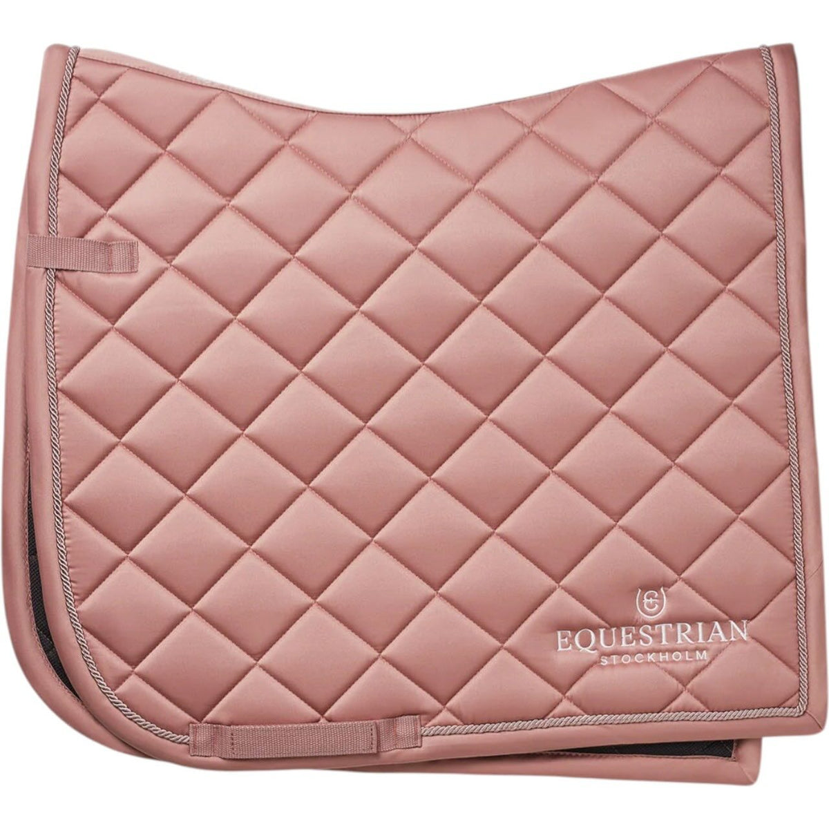 Equestrian Stockholm Dressurschabracke Line Pink Schabracke, Pink, Produkt allein auf weißem Hintergrund.