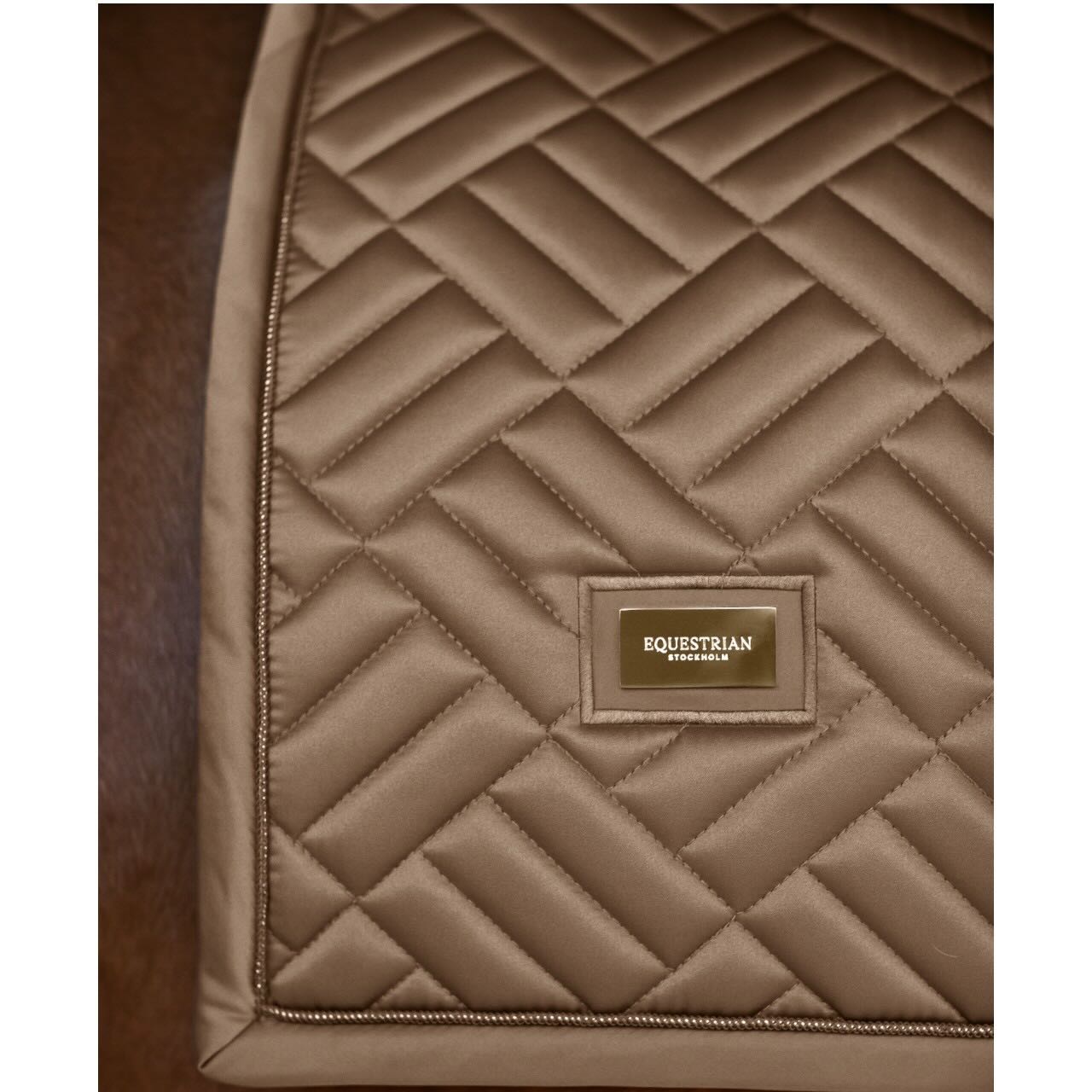 Dressurschabracke Modern Champagne Schabracke