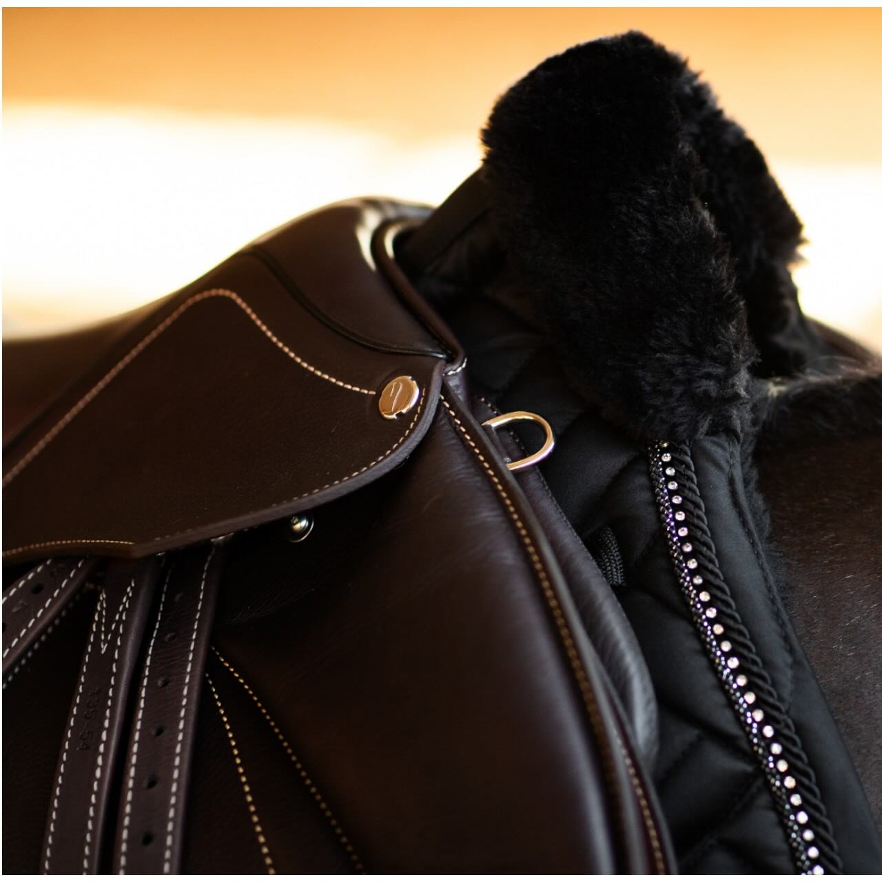Dressurschabracke Vegan Fur Crystal Schabracke