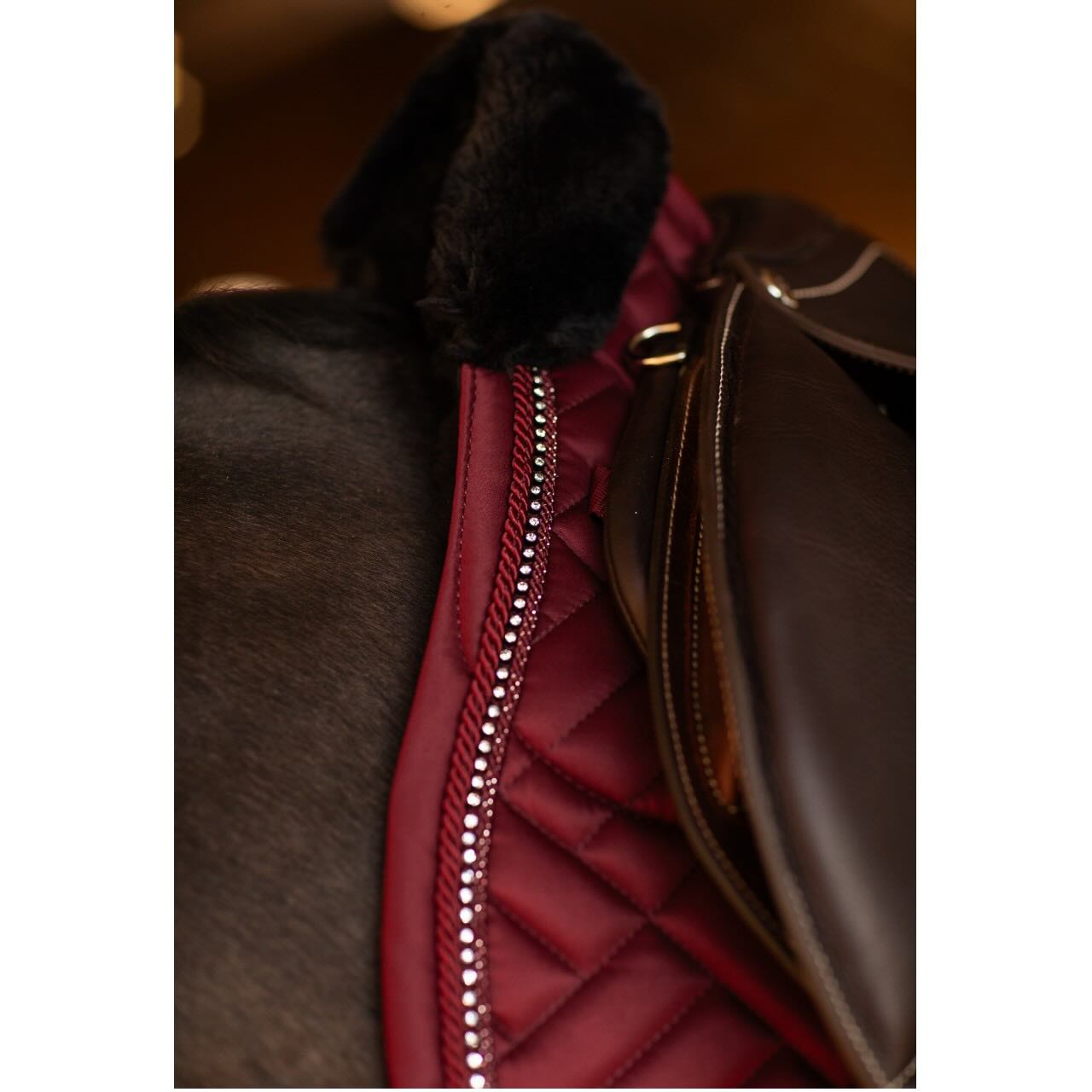 Dressurschabracke Vegan Fur Crystal Schabracke