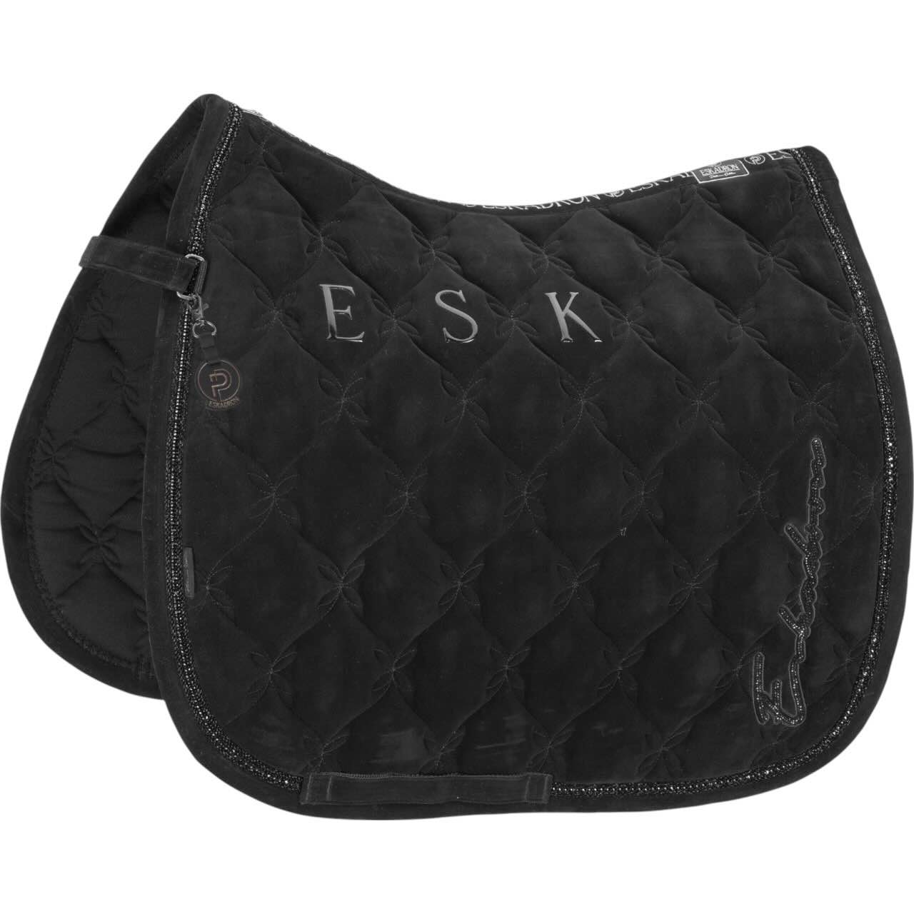 Dressurschabracke Velours Crystal Platinum 2025 Schabracke