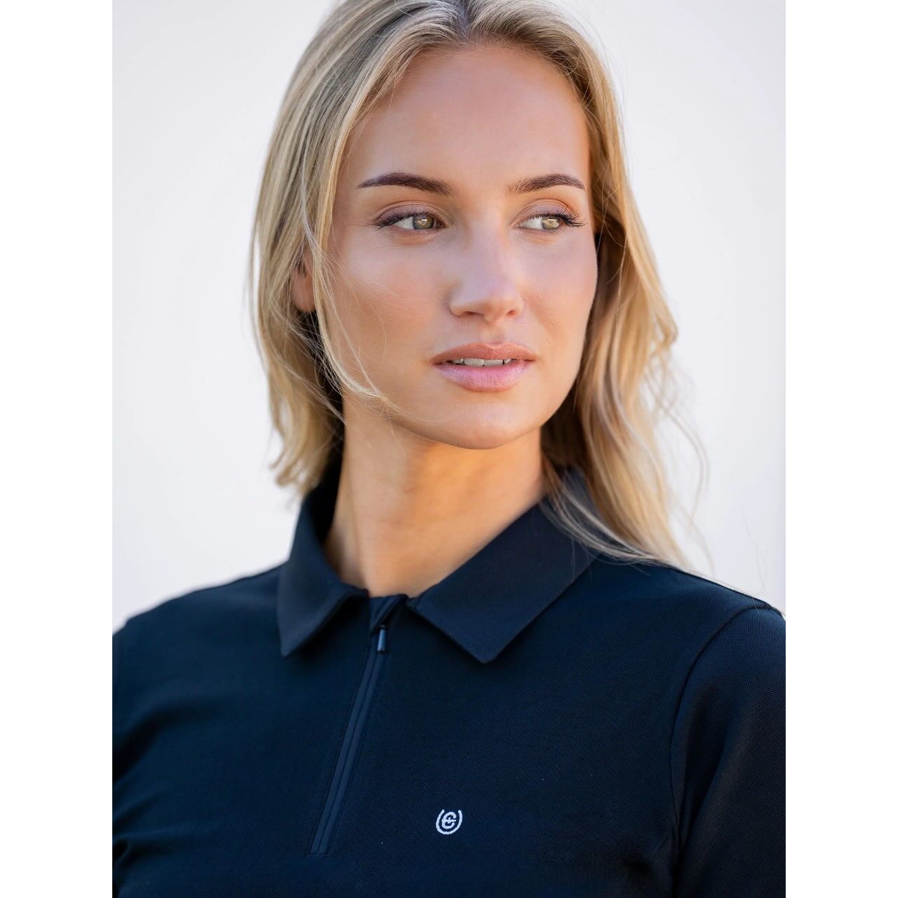 Poloshirt Damen Zip-Shirt