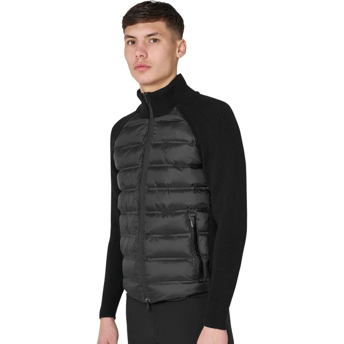 Jacke Herren Strickärmel HW26 Pufferjacke