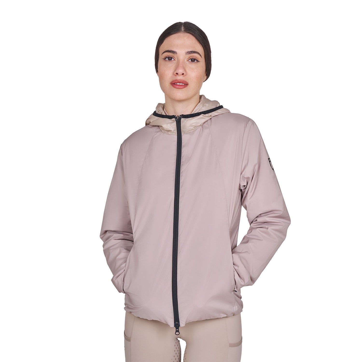 Softshelljacke Damen FS26, faltbar mit Kapuze