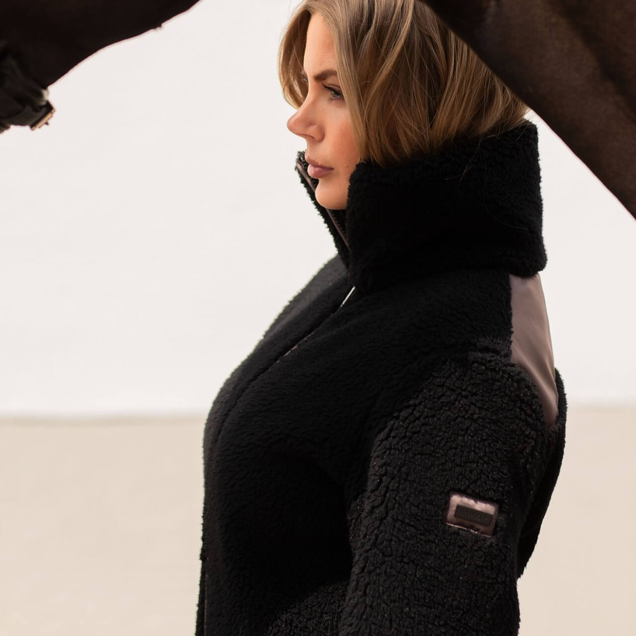 Fleecejacke Black Mocca Teddy Fleece Jacket