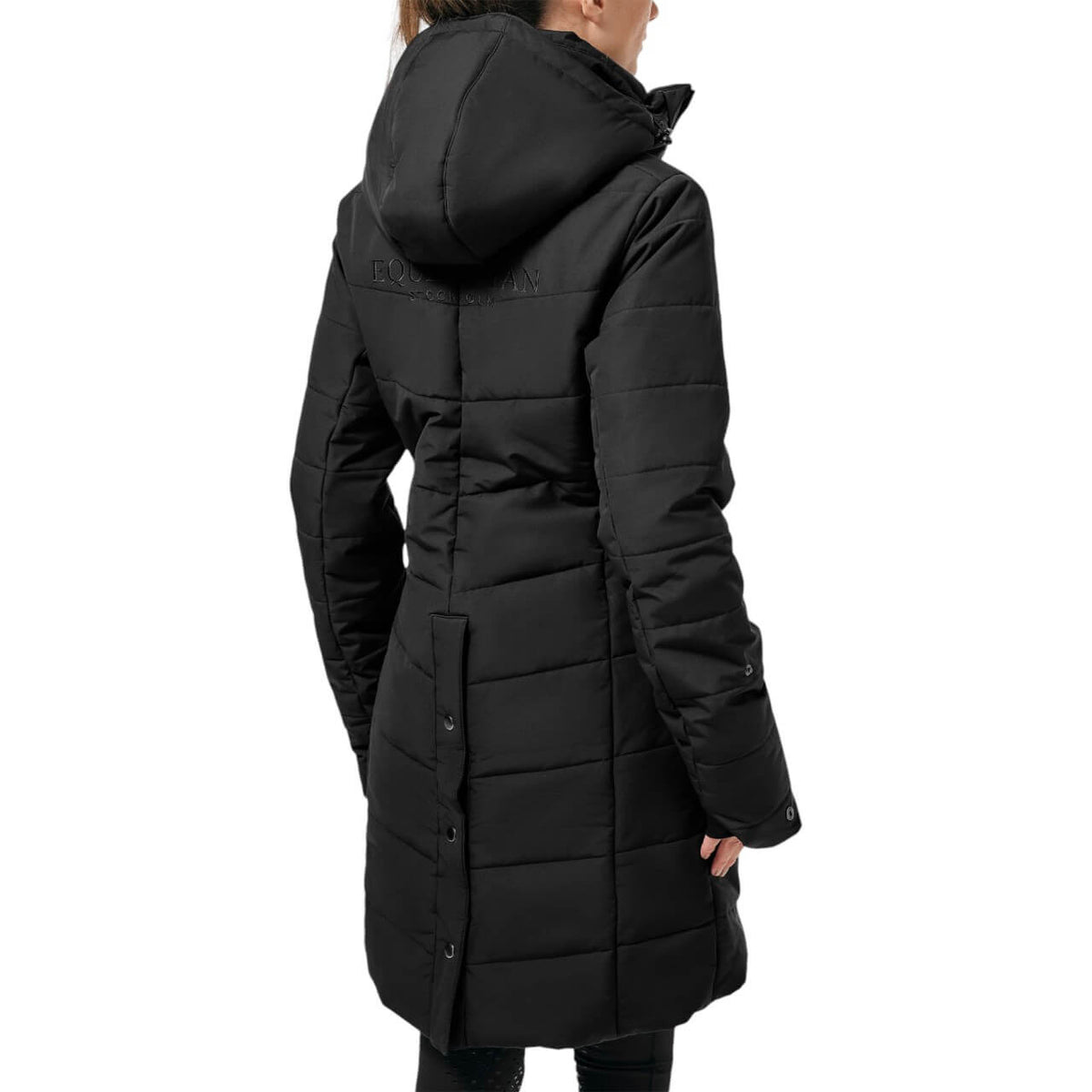 Winterjacke Damen Black Mocha Denail Winter Mantel