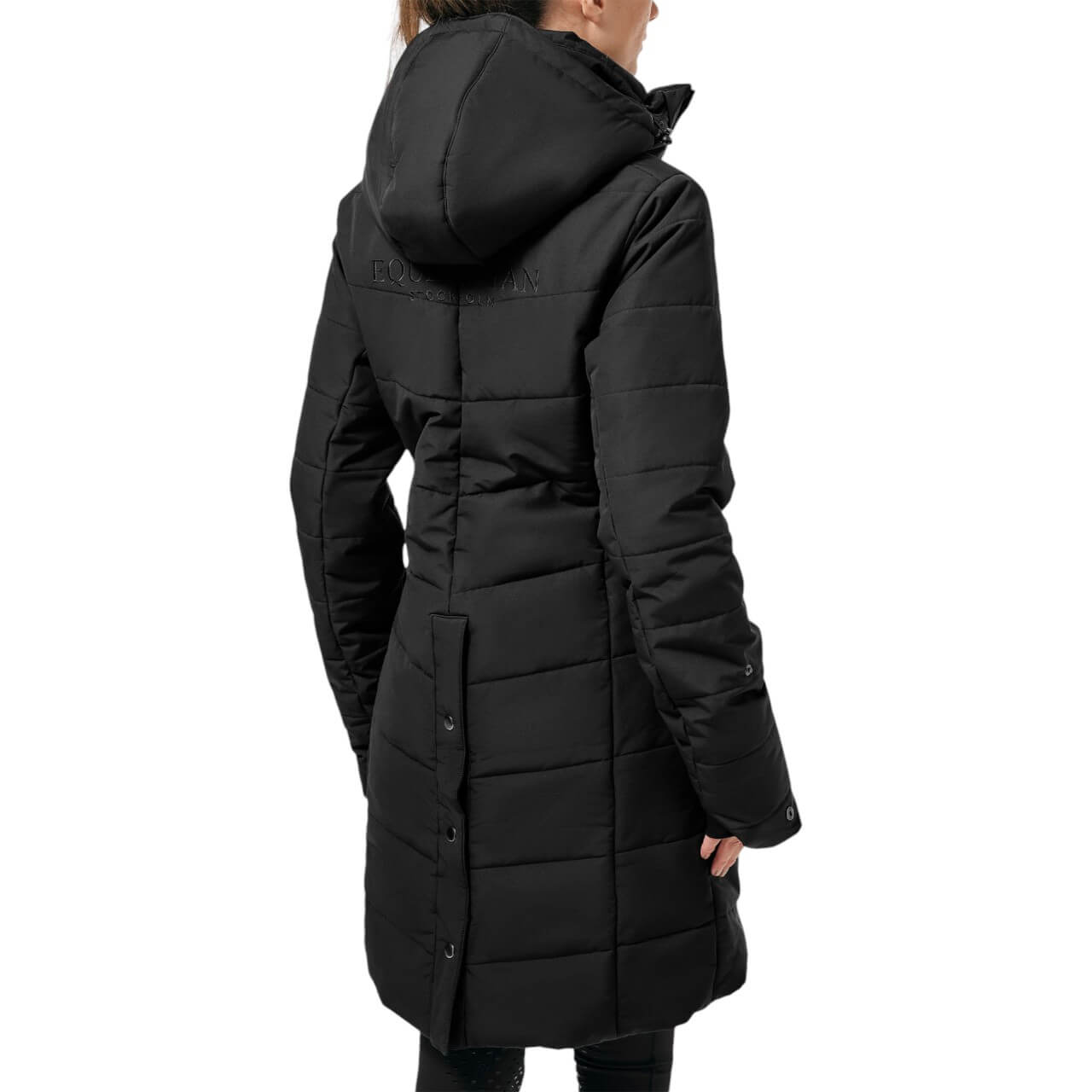 Winterjacke Damen Black Mocha Denail Winter Mantel