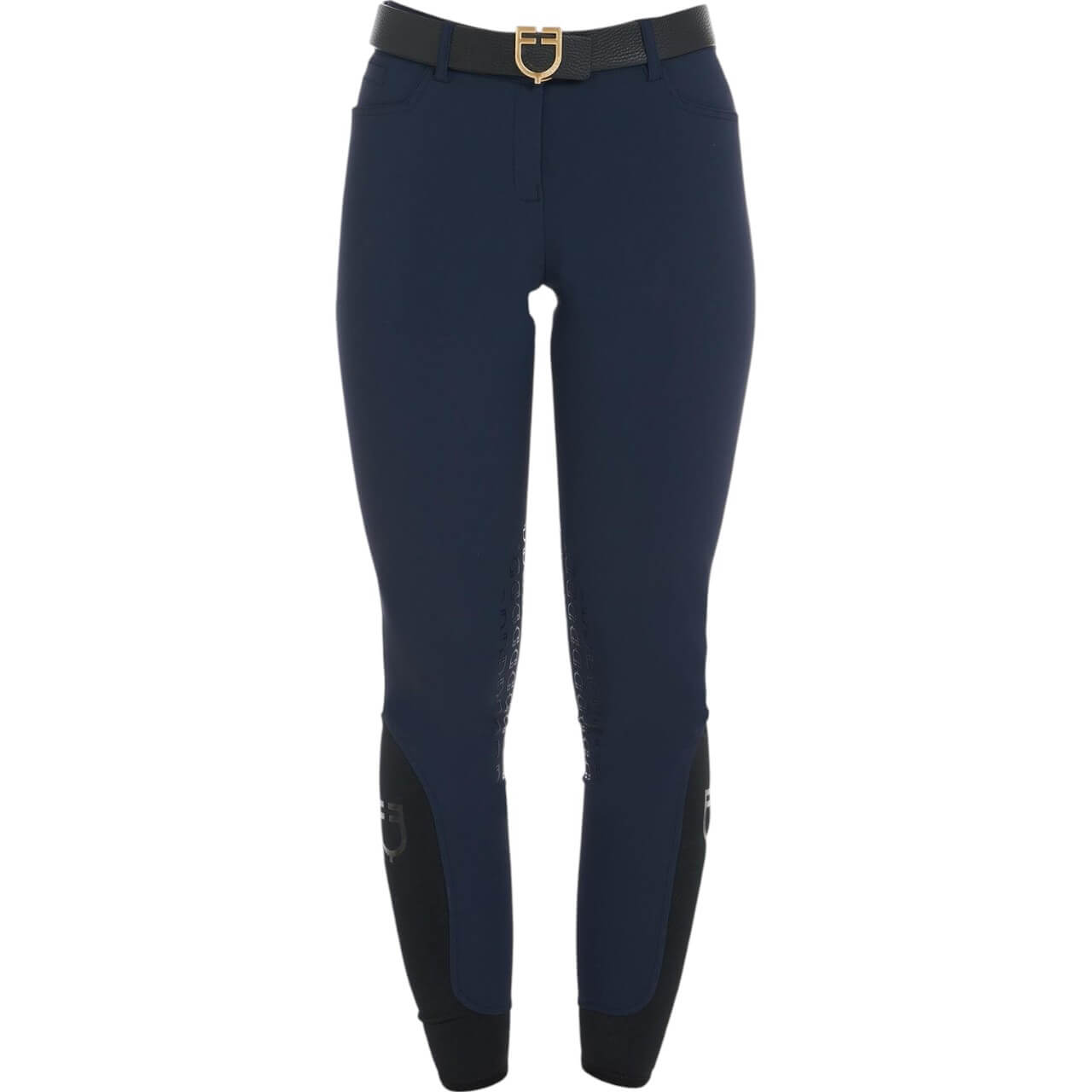 Reithose Damen Latest Generation Kneegrip Summer Breeches Damenreithose - Navy / 38