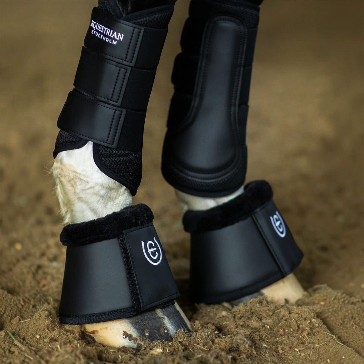 Hufglocken Everyday Black Bell Boots