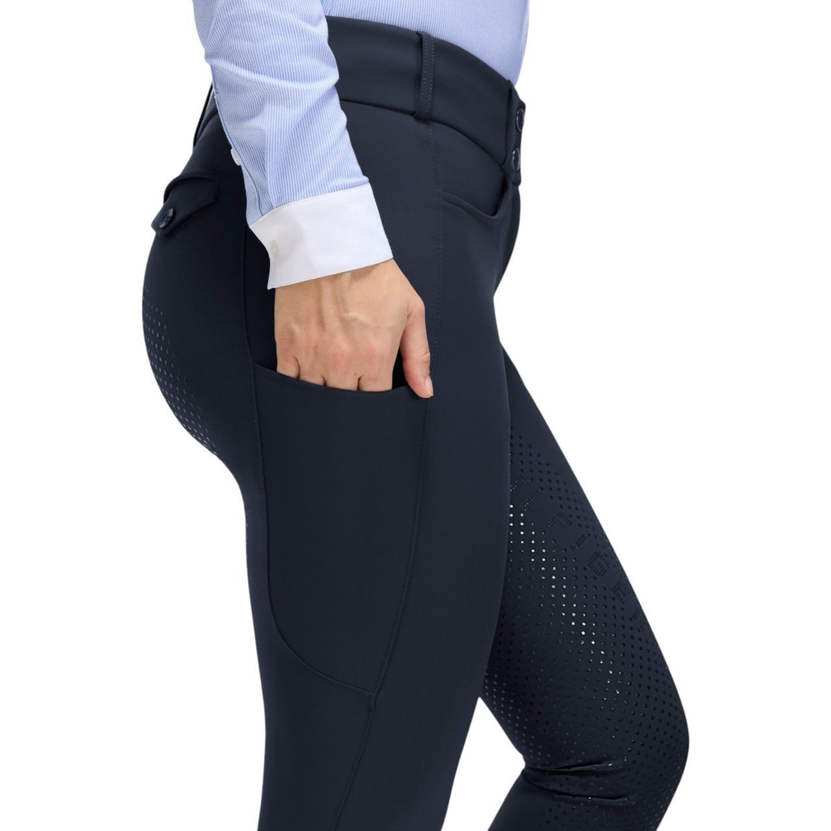 Pantaloni da equitazione da donna Full-Grip Mia HW 2026 Pantaloni da equitazione da donna