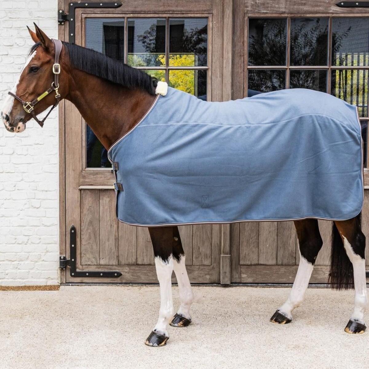 Fleecedecke Heavy Melange Abschwitzdecke