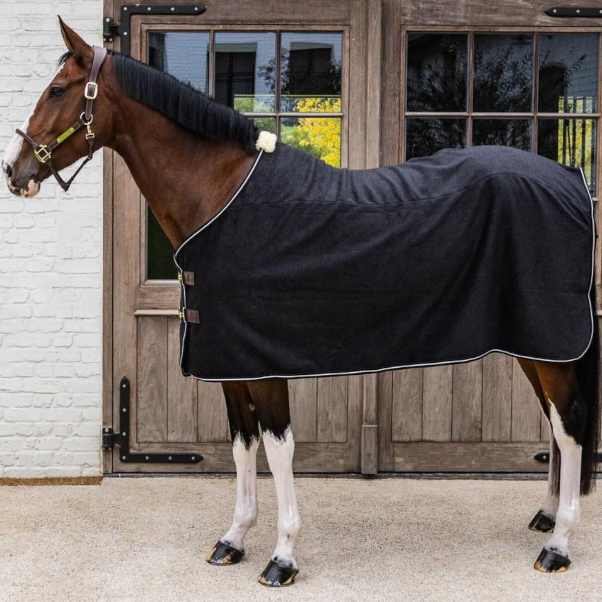 Fleecedecke Heavy Melange Abschwitzdecke