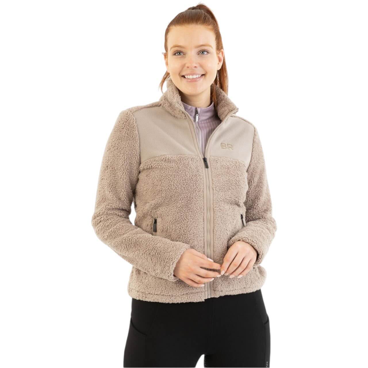 Fleecejacke Damen Jiska HW 2025 Teddyfleece