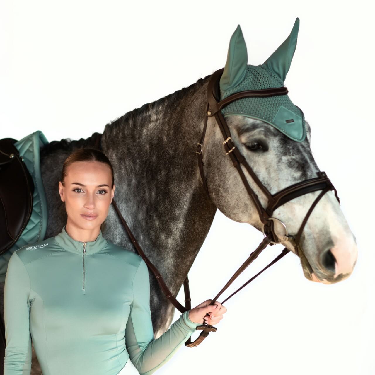 Fliegenhaube Mint Green Fliegenmütze