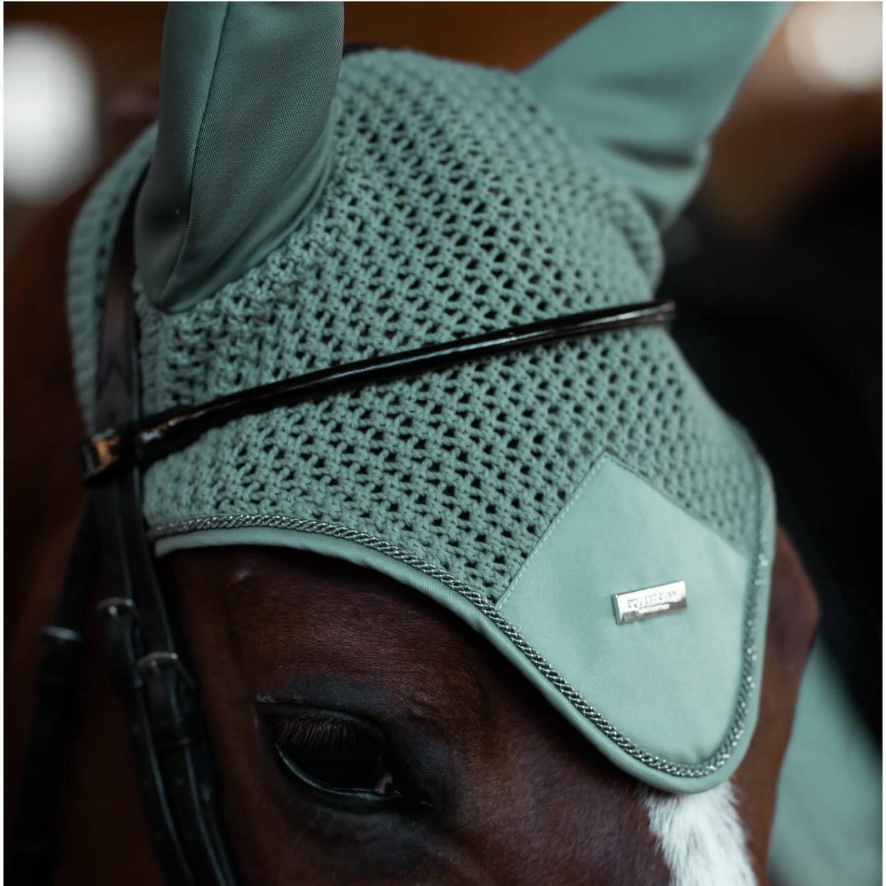 Fliegenhaube Mint Green Fliegenmütze