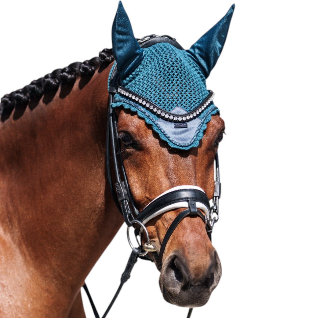Fliegenhaube Teal Blue Fliegenmütze