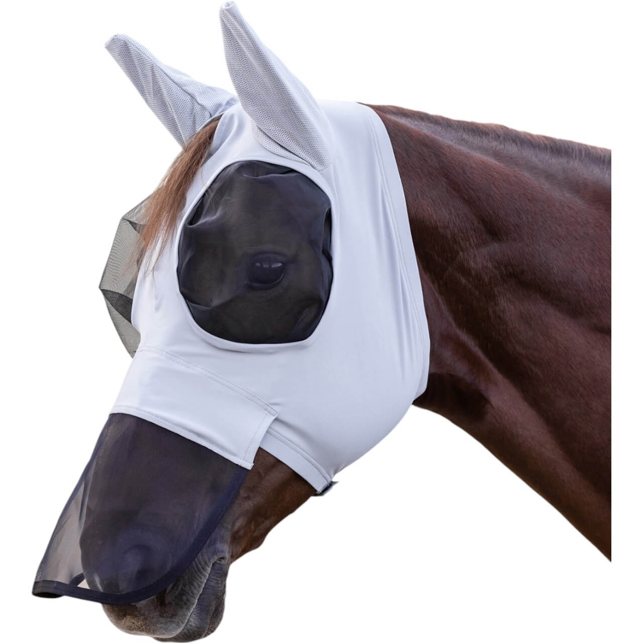 Fliegenmaske Puck mit Nasenschutz Fly Mask