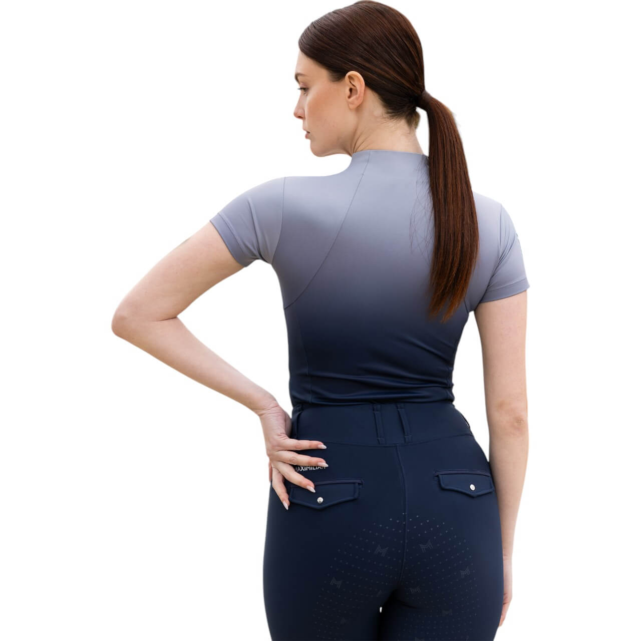 Funktionsshirt Damen Kurzarm Ombré Base Layer