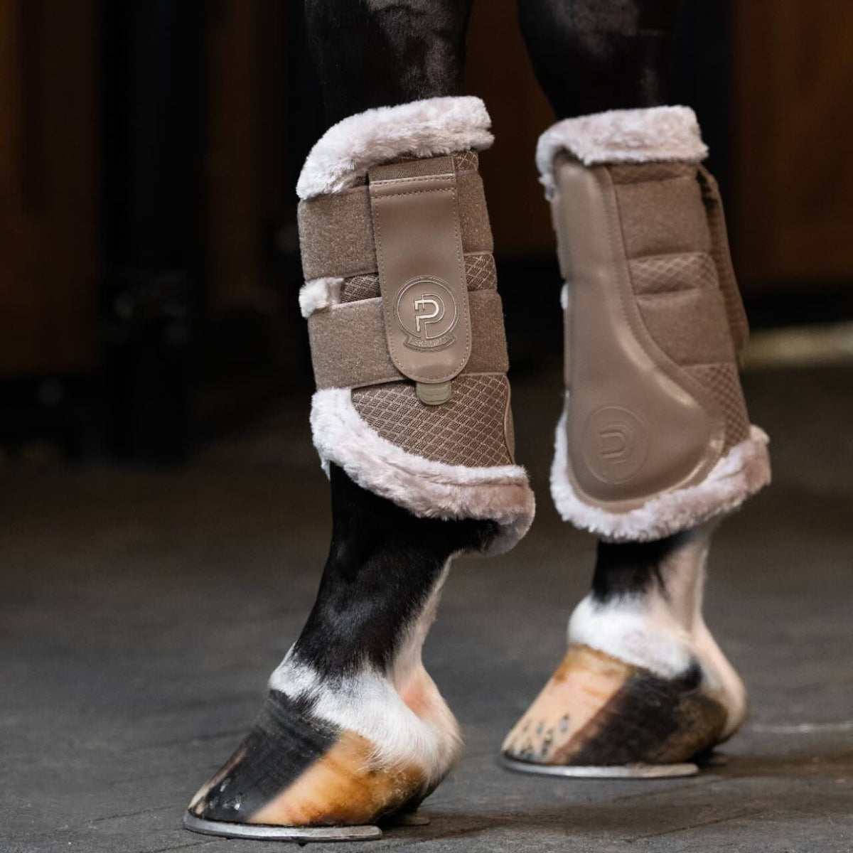 Gamaschen Mesh Faux Fur Platinum 2025 Beinschutz