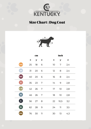 Hundemantel Winter Pina 160g Dog Coat