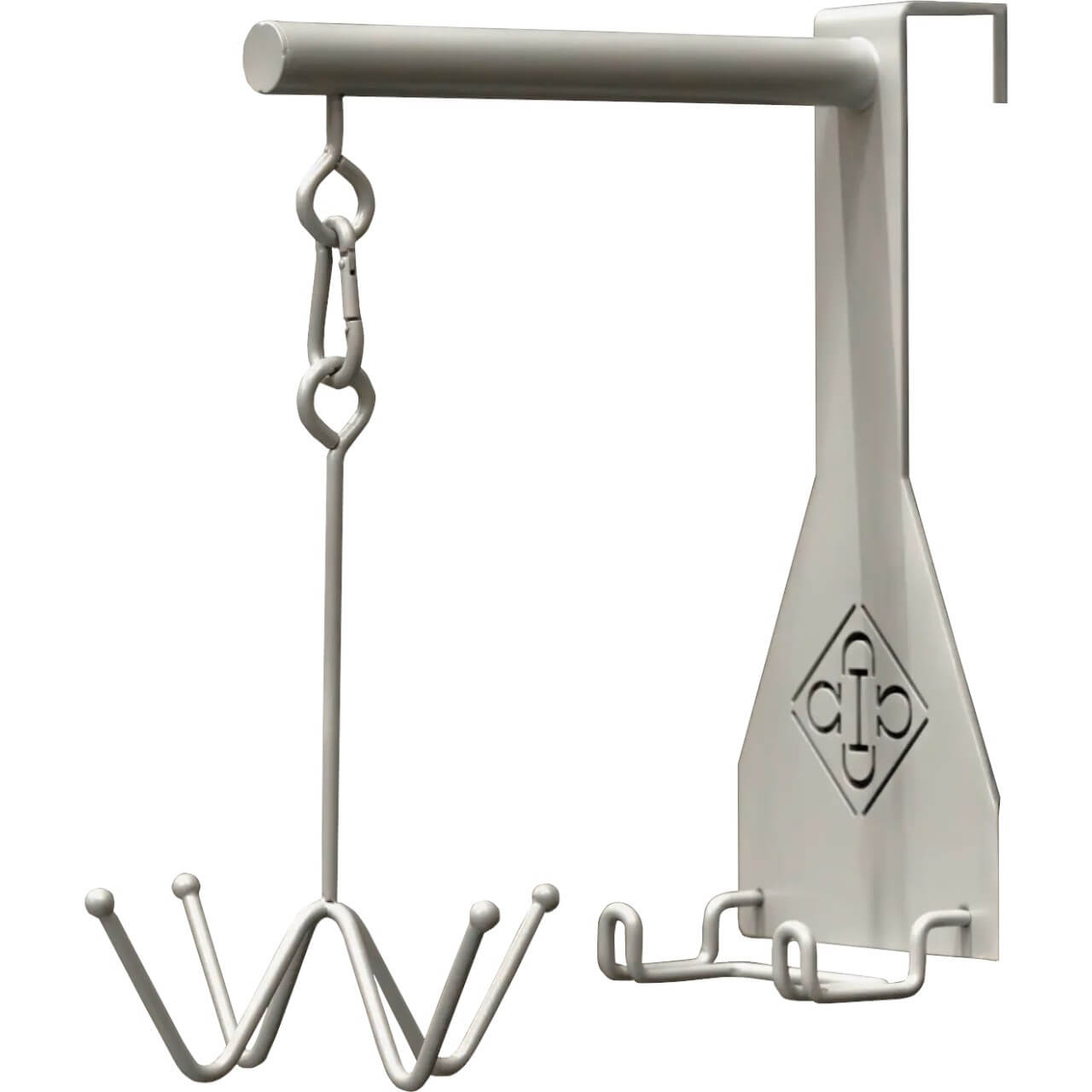 Trensenhalter mit 4 Haken Hakenbefestigung