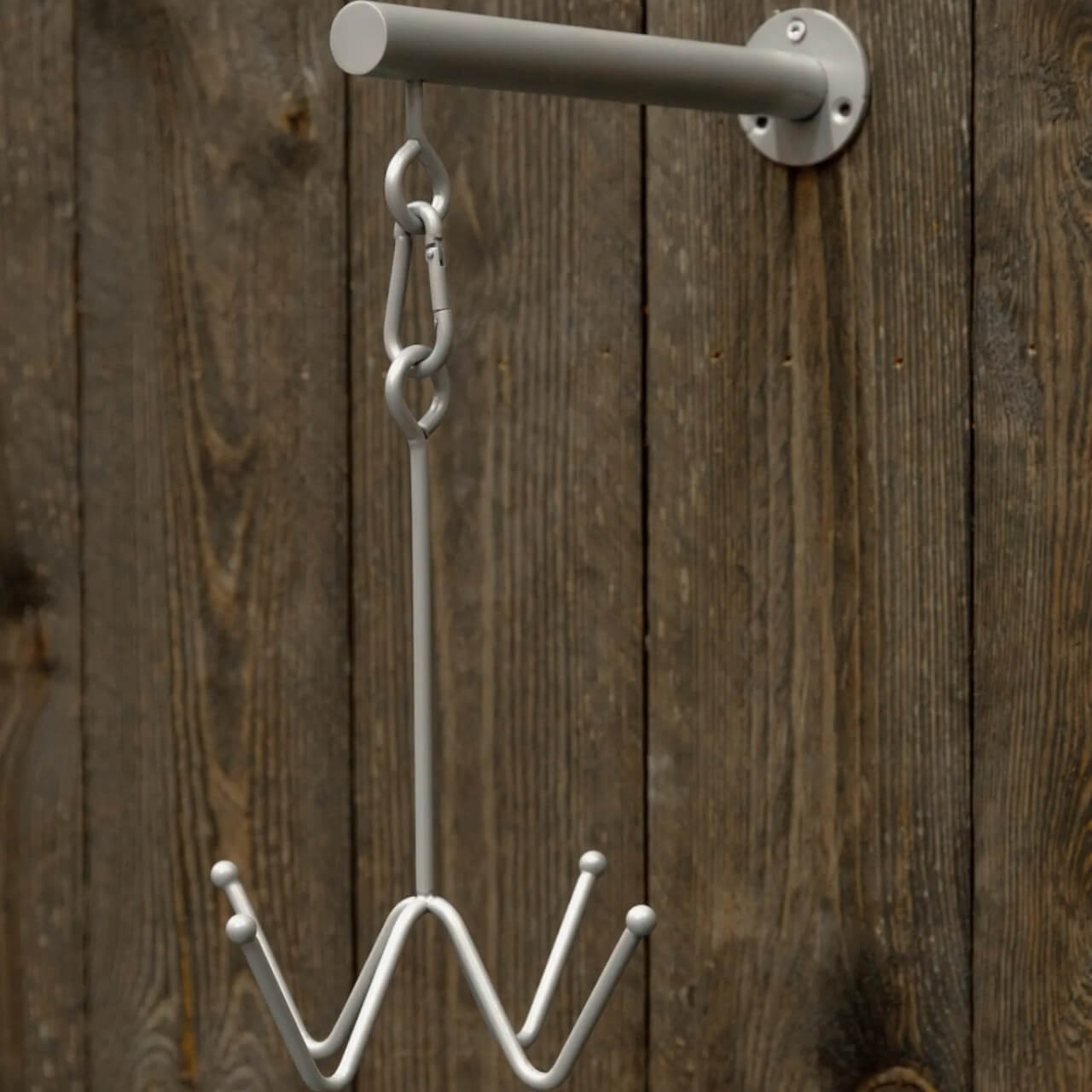Trensenhalter mit 4 Haken Wandbefestigung